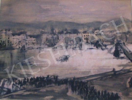  Nádas, József - Chain-Bridge painting